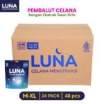 LUNA Menstrual Pants - Pembalut Celana Menstruasi All Size M-XL 2pcs [KARTON]