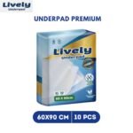 LIVELY Underpad - Alas / Perlak XL10 Pcs - 60x90cm