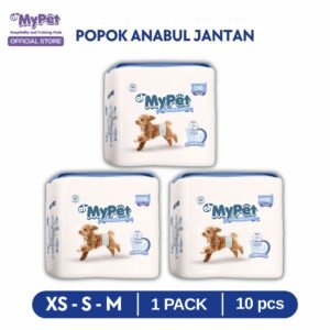OH MY PET Male Diapers - Popok Anjing Kucing Jantan XS10 S10 M10