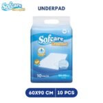 SOFCARE Underpad - Alas / Perlak XL10 Pcs - 60x90cm